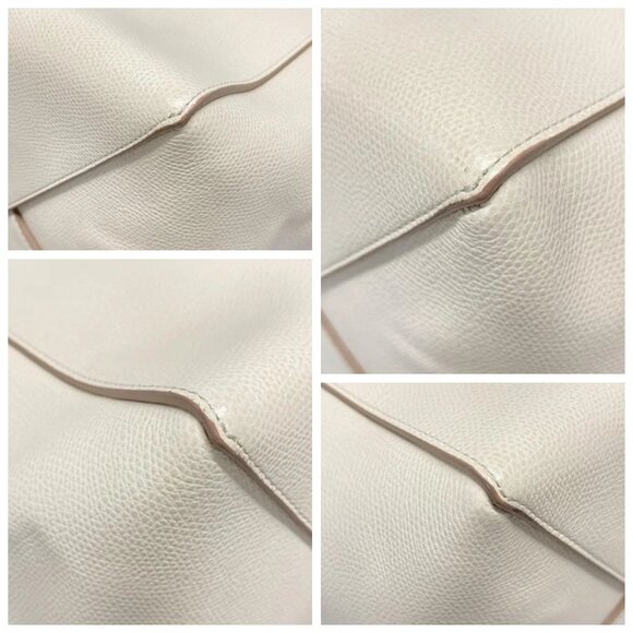 CELINE Cabas Phantom Cream Leather - Tote Bag 700-052625 - Picture 6 of 14